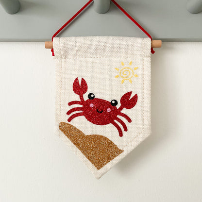 Crab mini flag