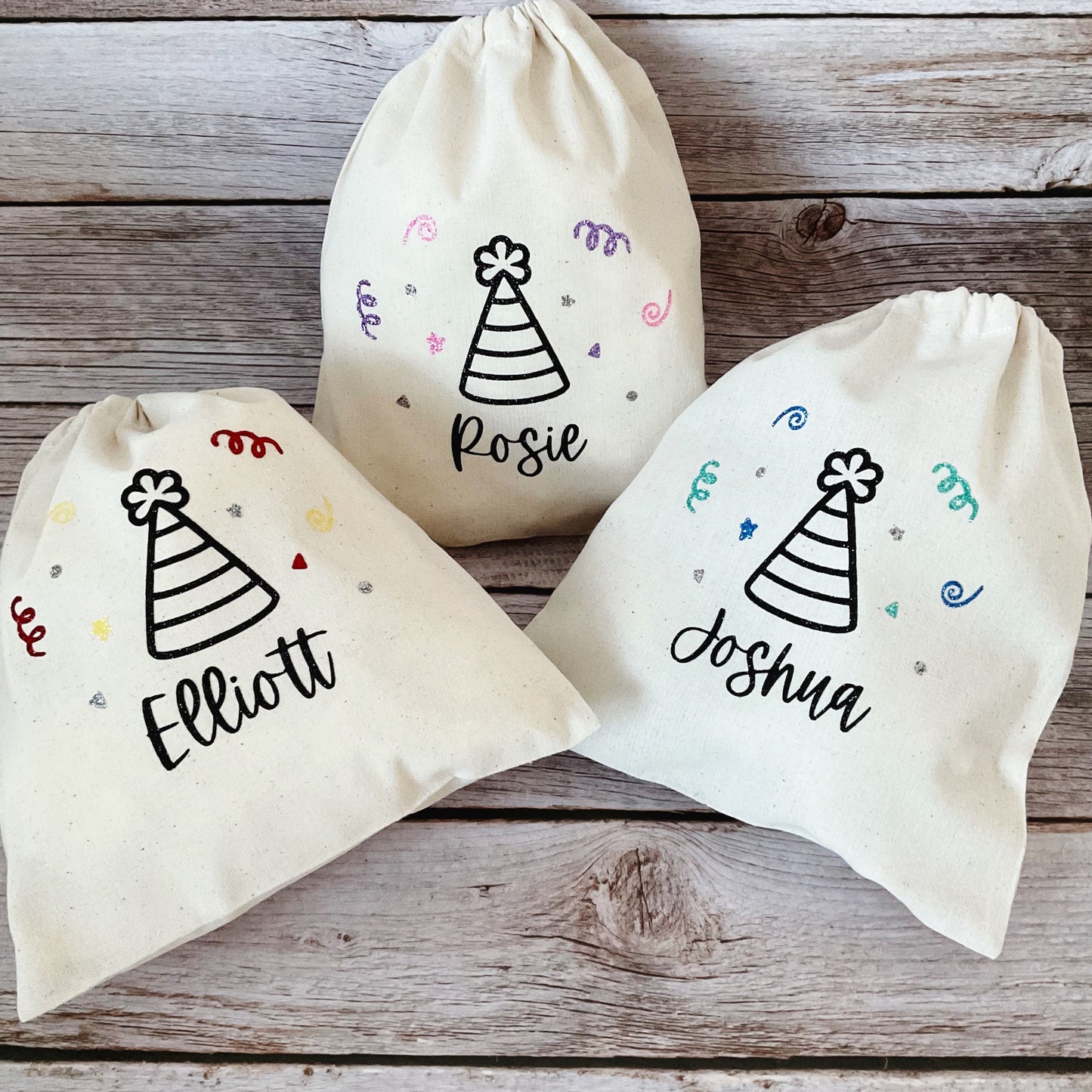 Reusable birthday party bags