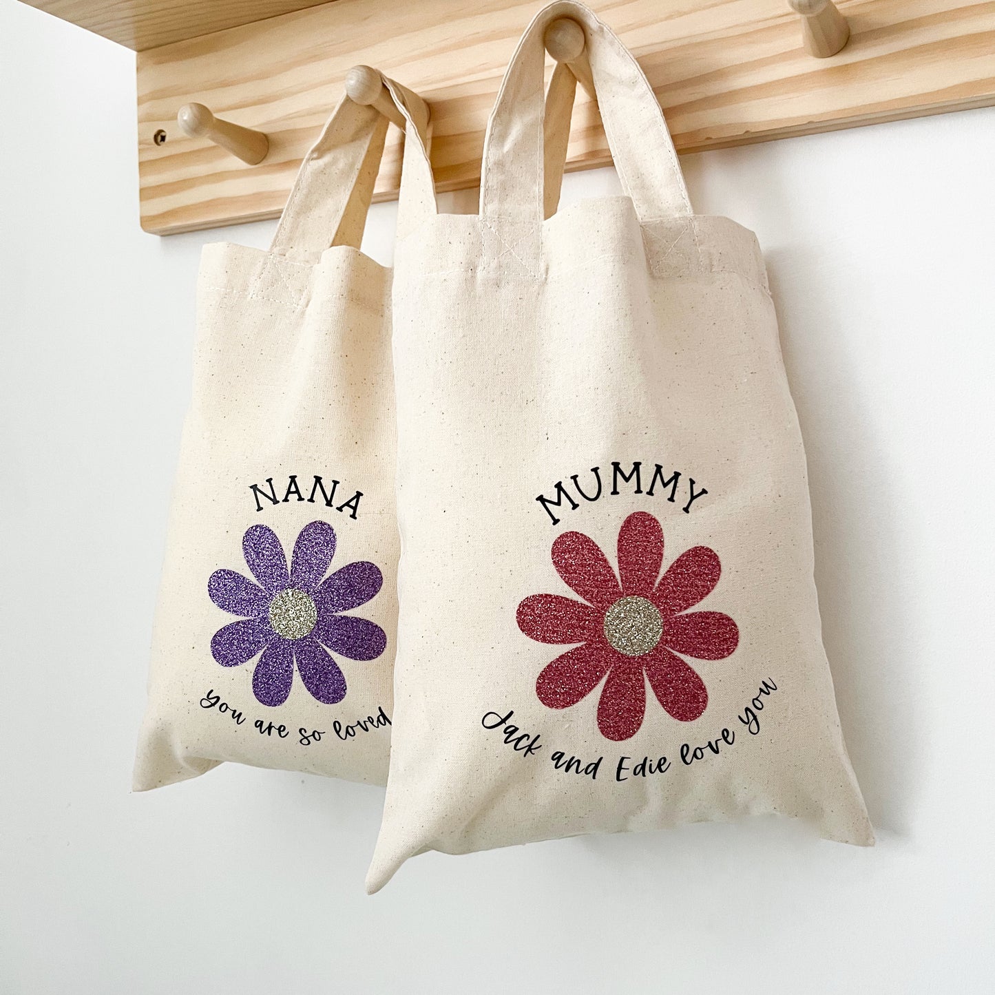 Mother's Day flower gift bag