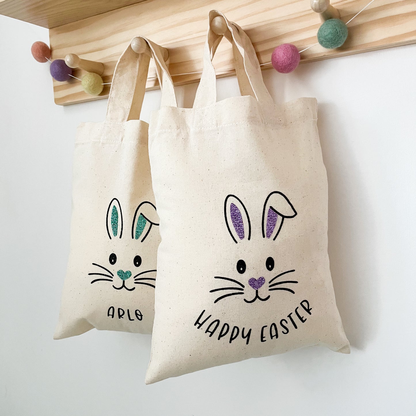 Easter bunny treat bag