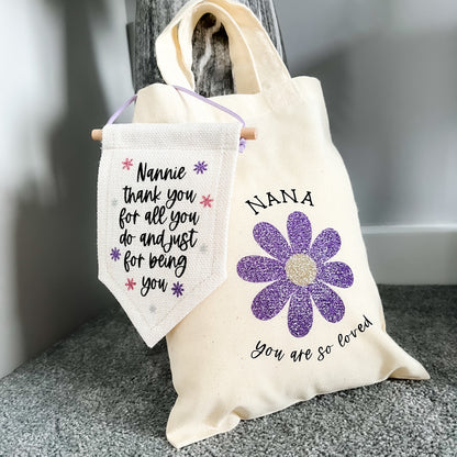 Mother's Day flower gift bag